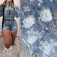 Denim Cross Set